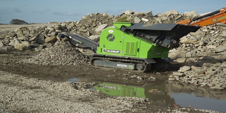 EvoQuip Bison 35 Jaw Crusher