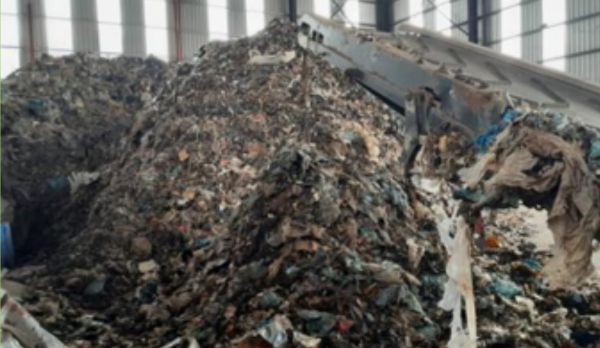 Waste Before Being Shredded