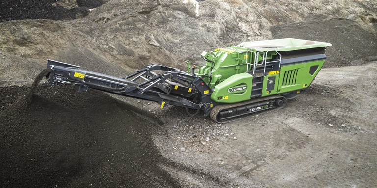 Cobra 230 | Portable Impact Crusher | EvoQuip