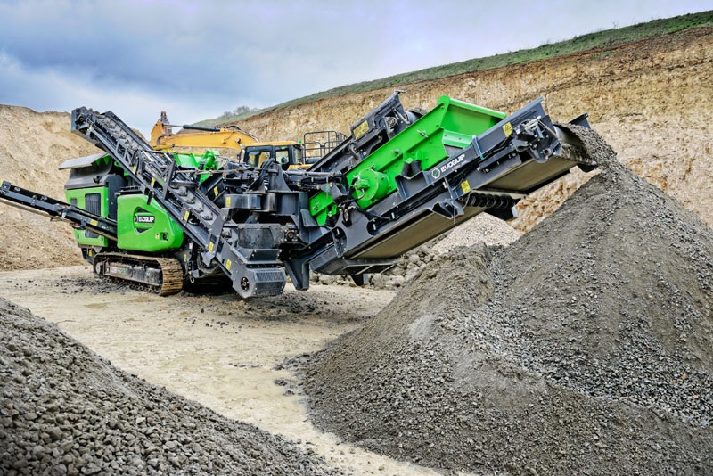 EvoQuip Cobra 230R Track Mounted Stone Crusher