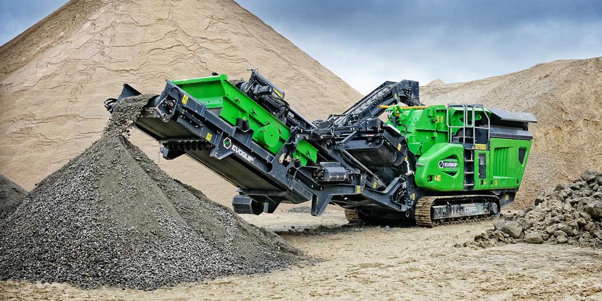 Impact Crusher in Quarry