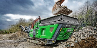 Tracked Impact Crusher in Campsie