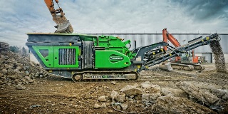 Tracked Impact Crusher in Campsie
