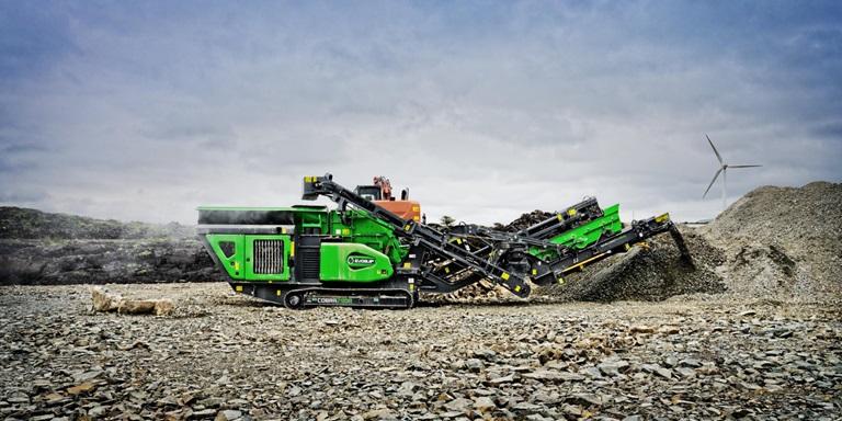 EvoQuip Track Mounted Impact Crusher