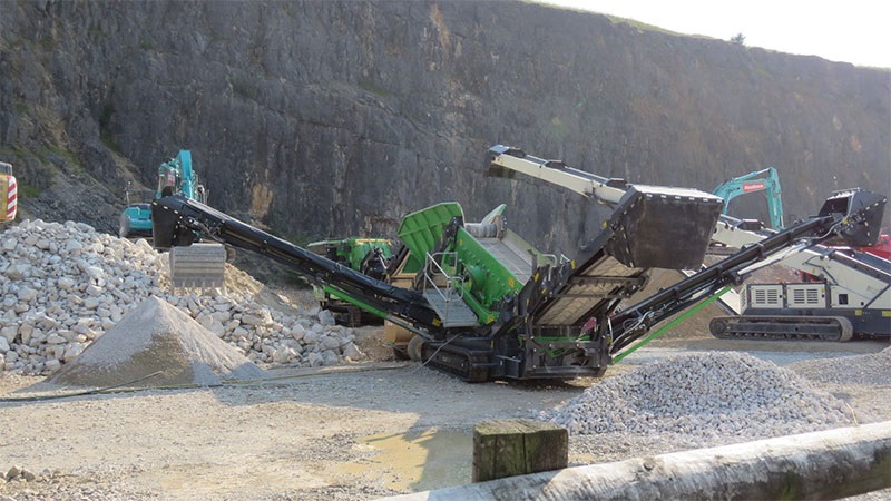 Colt 1000 Screener at Hillhead Trade Show 2018