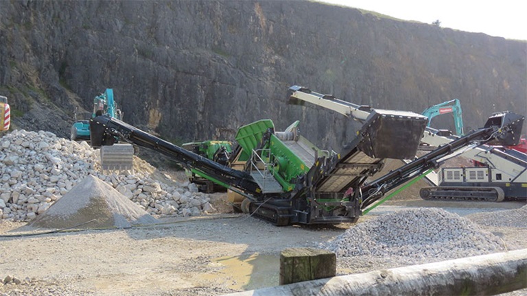 Colt 1000 Screener at Hillhead Trade Show 2018