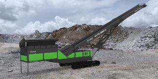 Orbital High Level Feeder in a quarry