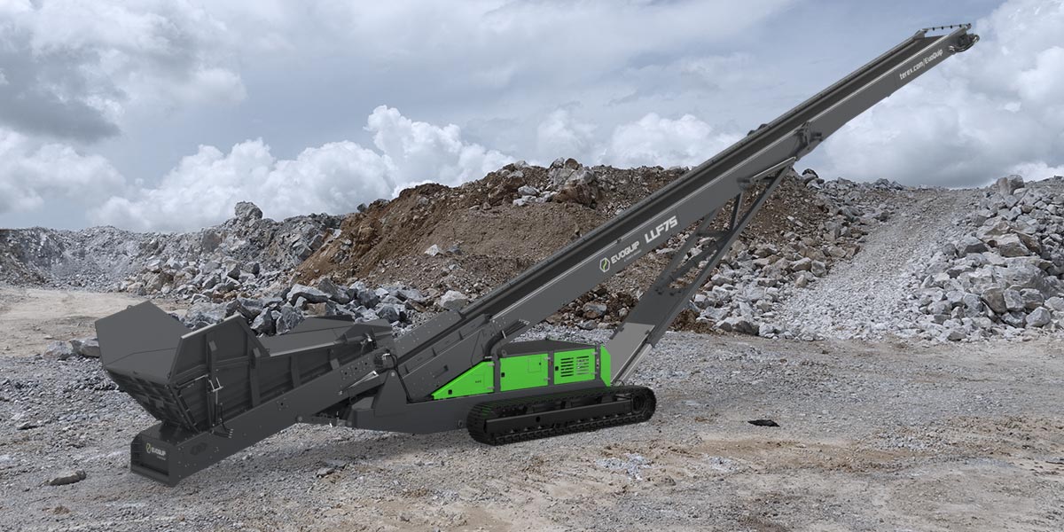 Low Level Feeder in a quarry