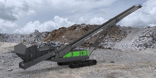 Orbital low level feeder in a quarry