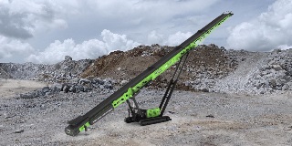 Tracked Conveyor in quarry