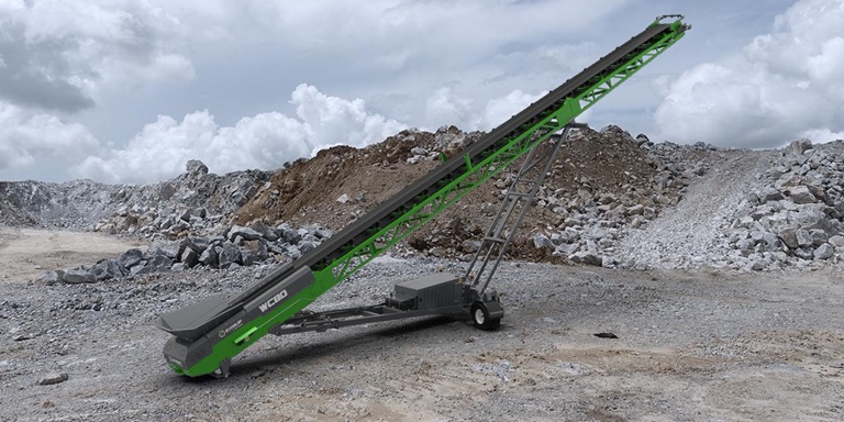 WC80 | Radial Conveyor | EvoQuip