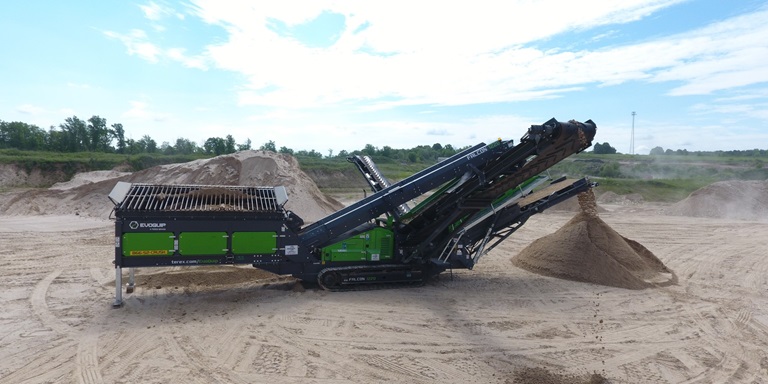 EvoQuip Mobile Inclined Screener