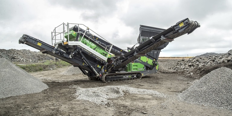 Falcon 820 | Compact Finishing Screen | EvoQuip