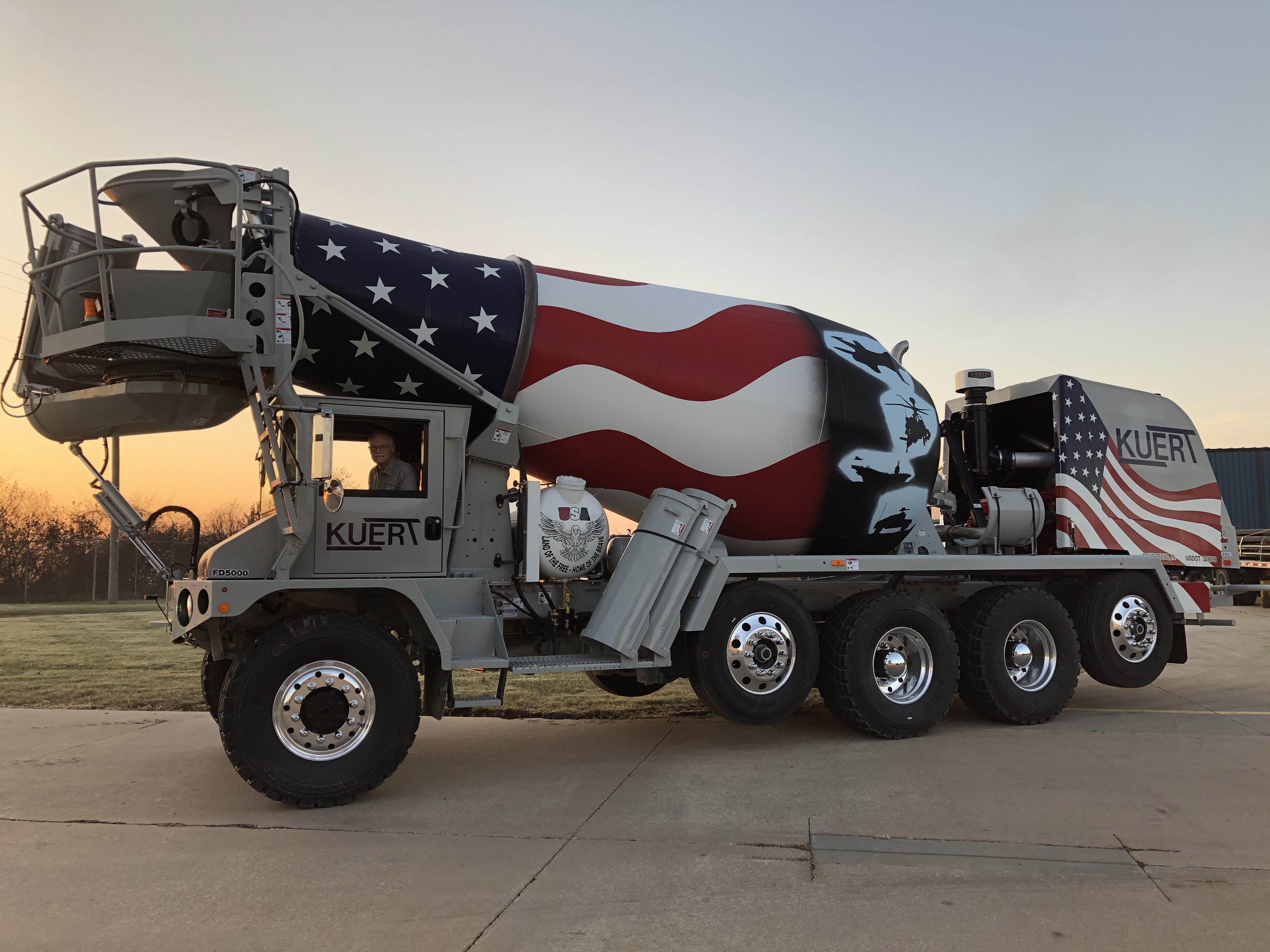 FD5000 Commander Series Concrete Mixer Truck Terex Advance