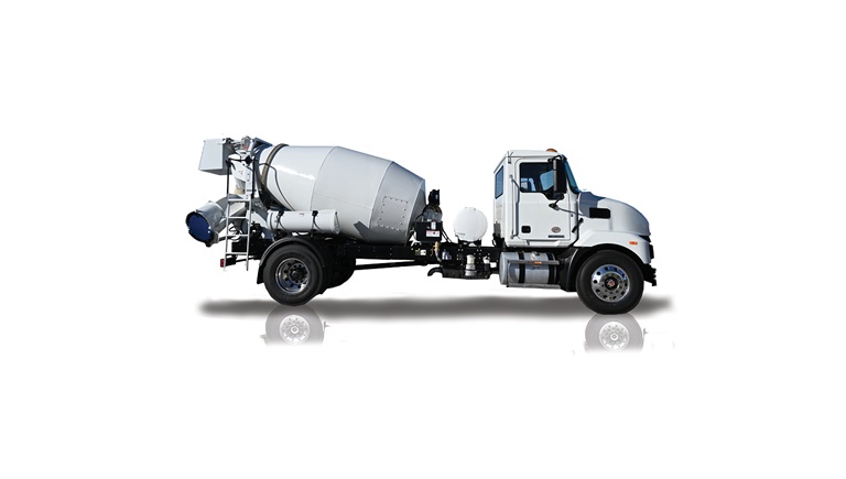Compact Concrete Mixer Truck