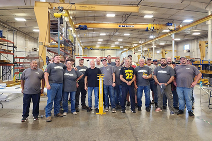 Bid-Well Team In Factory