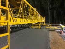 terex Bid well flatwork paver