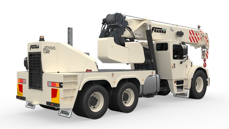 Pick and Carry Crane Render