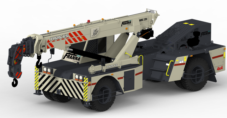 Franna Pick and Carry Crane