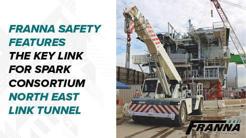 ﻿North East Link enhanced safety features Franna MAC25