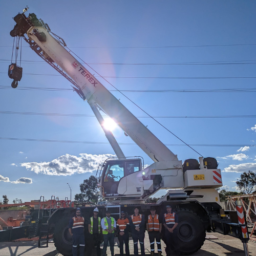Terex Rough Terrains in Australian Market