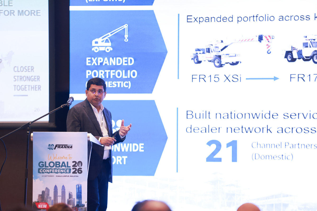 Jaideep Shekhar at Franna Global Conference Jaideep Shekhar at Franna Global Conference