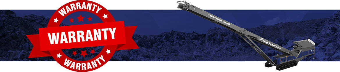 ProStack Conveyor Warranty Banner