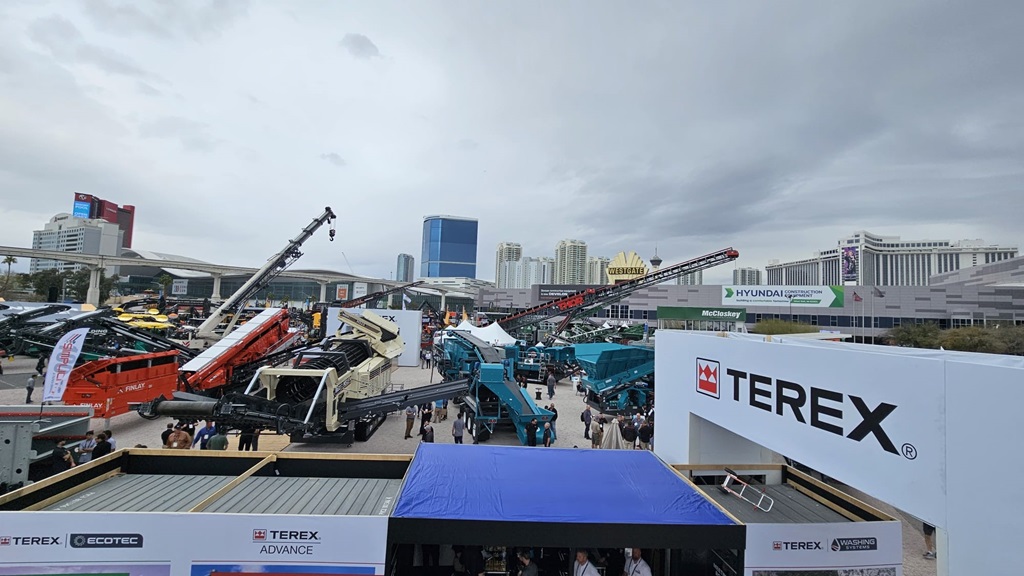 Terex MP ConExpo 2023 stand