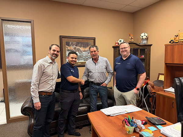 Tyalta Industries and ProStack Teams Shaking Hands