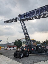 Fully Extended 170ft Telescopic Conveyor