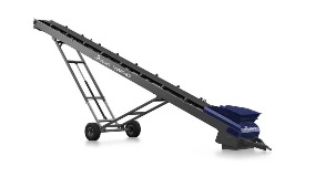ProStack's 40ft Wheeled Radial Conveyor