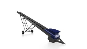 50ft Portable Wheeled Conveyor