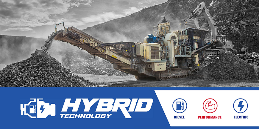 terex-finlay-lj-130-hybrid-crusher-in-quarry