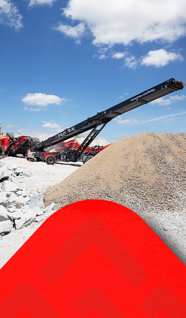 Finlay Radial Stockpiling Conveyor