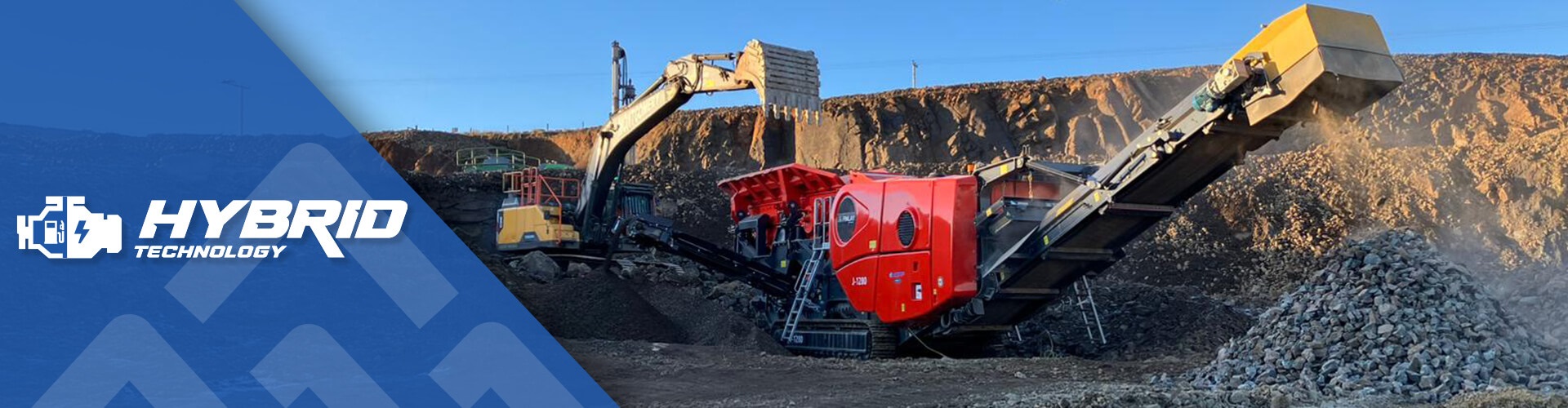 Finlay Hybrid Material Handling Equipment