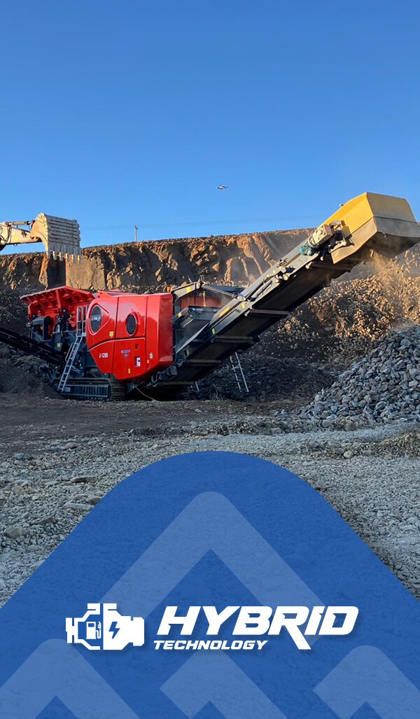 Finlay Hybrid Material Handling Equipment Mobile
