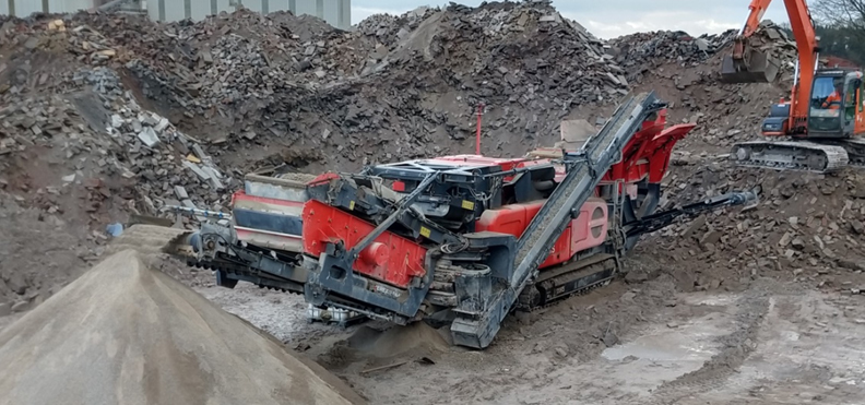 Jobreport Terex Finlay I-120RS Impact Crusher