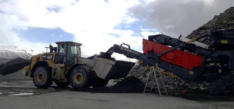 Jobreport Terex Finlay I-120RS Impact Crusher