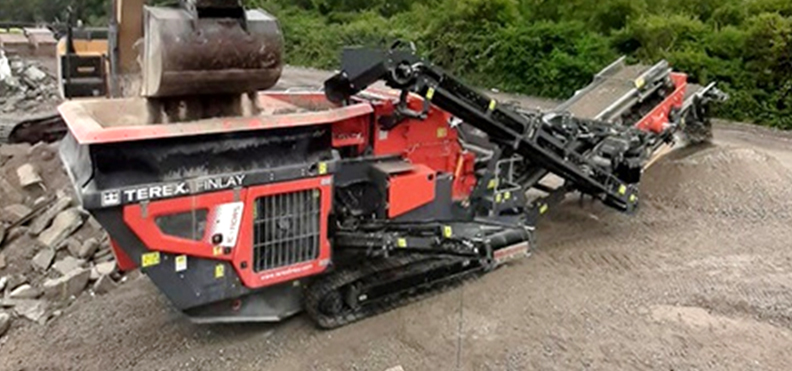 Jobreport Terex Finlay IC-110RS Impact Crusher