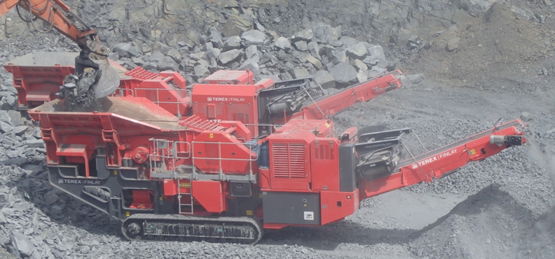 Jobreport Terex Finlay J-1175 Hybrid Jaw Crusher (Blasted Shale)