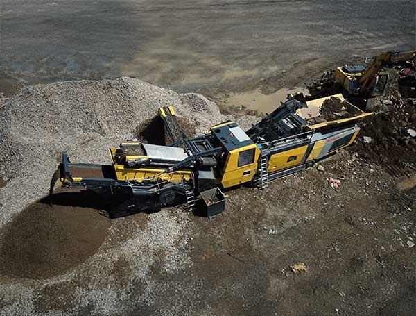 Keestrack Impactor In Quarry