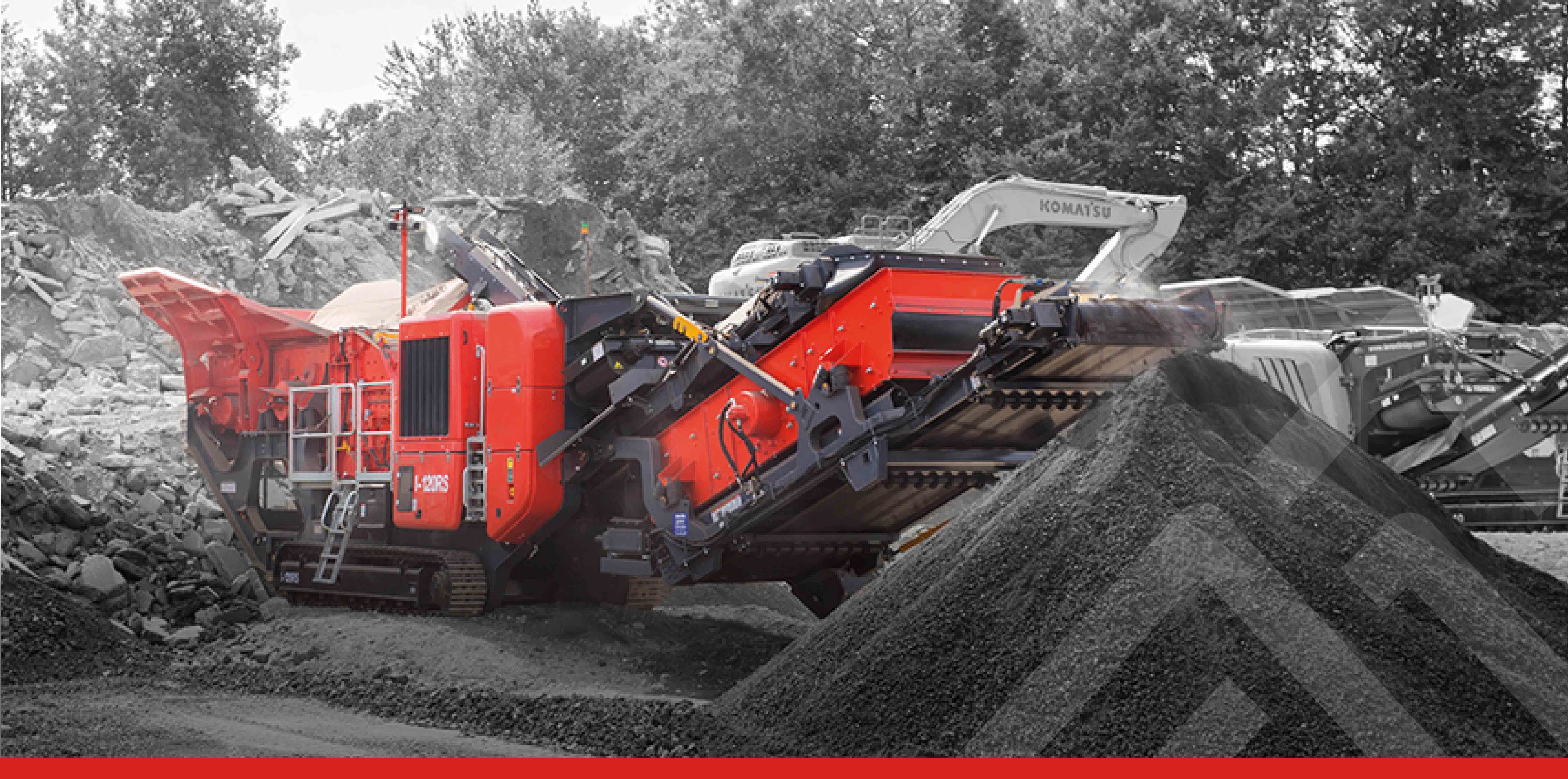 Finlay-I120rs-Mobile-Impact-Crusher-With-Afterscreen-Crushing-Rock