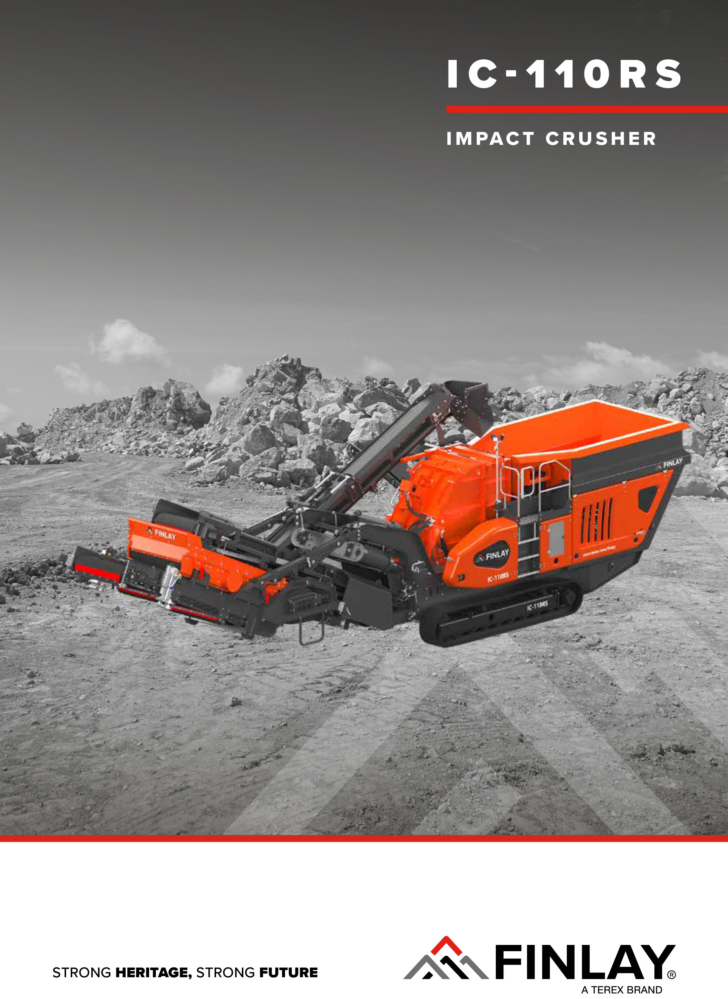 IC-110RS Brochure Front Cover