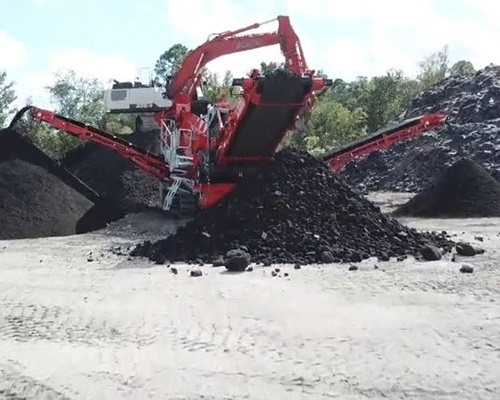 Terex Finlay 883+ (Triple Shaft) Heavy Duty Screener recycling asphalt