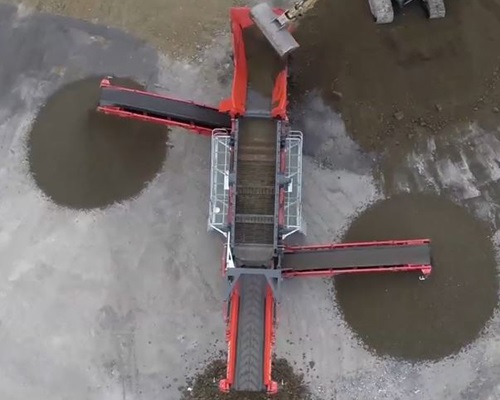 Terex Finlay 883+ Spaleck (soil application)