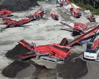 Terex Finlay 883+ Triple Shaft and TC-80 Conveyor