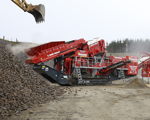 C-1550P Mobile Cone Crushing Plant | Terex Finlay