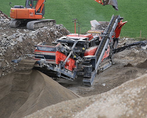 I-120水平インパクトクラッシャー | 可動式クラッシャー | Terex Finlay