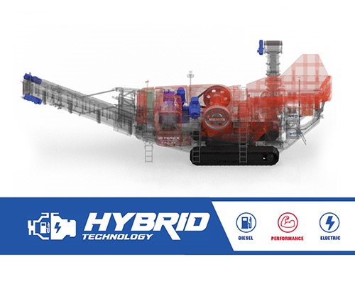 Terex Finlay J-1280 tracked jaw crusher | hybrid jaw crusher