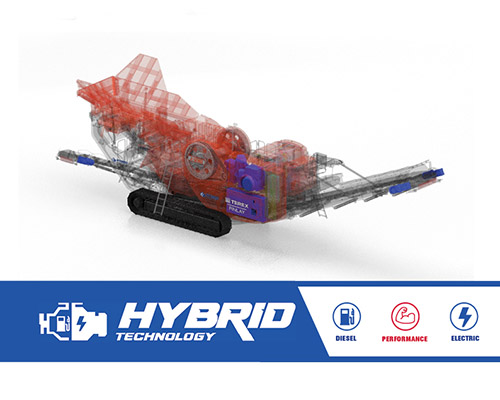 Terex Finlay J-1280 hybrid jaw crusher | hybrid jaw crusher